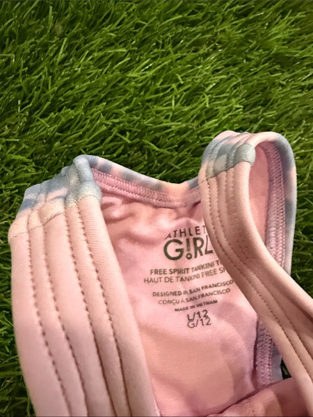 Athleta Girl Tankini Swim Top